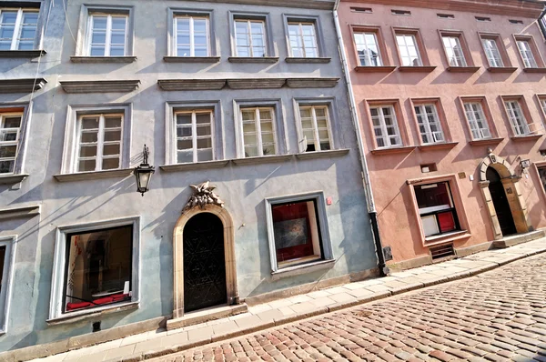 Street in Warsaw, Poland — Stock Photo, Image