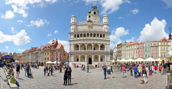 Plaza del mercado, Poznan, Polonia —  Fotos de Stock