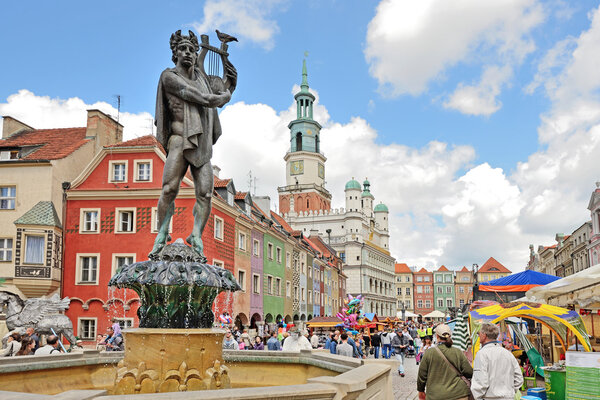 Market square, Poznan, Poland