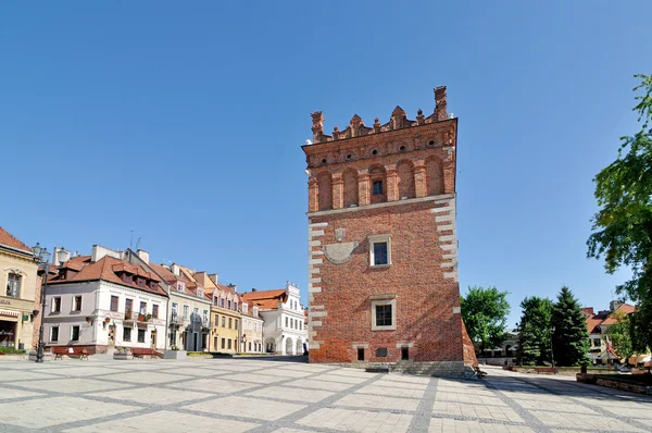 Ayuntamiento de sandomierz — Foto de Stock