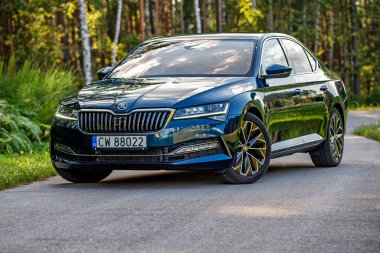 Skoda Superb sürümü Laurin Klement. 
