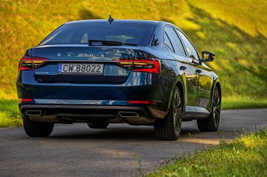 Skoda Superb sürümü Laurin Klement. 