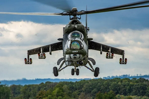 Aviazione Militare Elicottero Attacco — Foto Stock