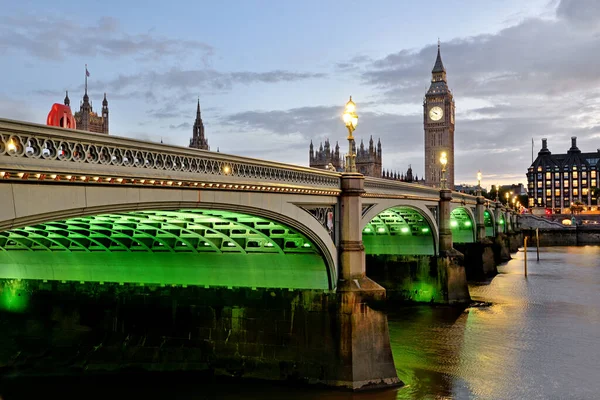 Big Ben Londra Ngiltere Londra — Stok fotoğraf