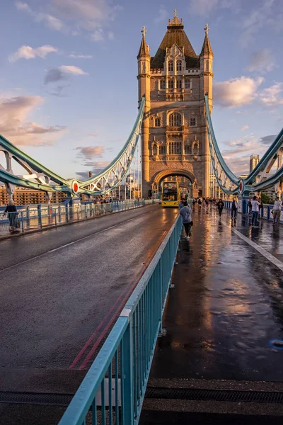 Tower Bridge Drawbridge London — Foto Stock