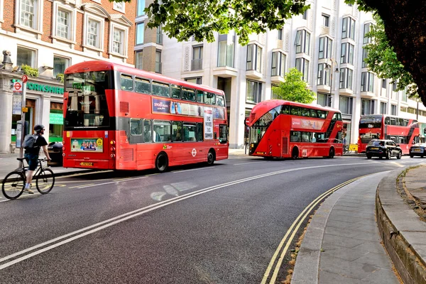 Buses Transport London — Foto Stock