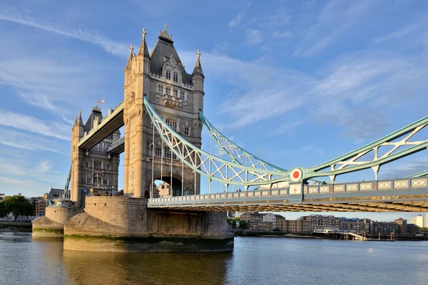 Tower Bridge Londra Ngiltere Bir Asma Köprü — Stok fotoğraf