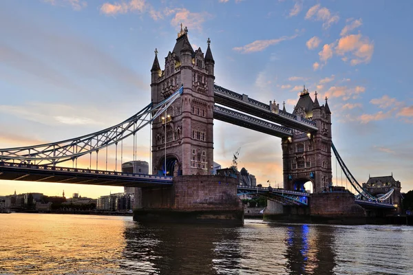 Tower Bridge Drawbridge London — Fotografia de Stock