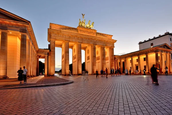 Brandenburg Kapısı Brandenburger Tor Berlin Almanya — Stok fotoğraf
