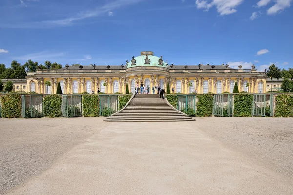 Sanssouci Paleis Potsdam Duitsland — Stockfoto