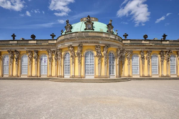 Sanssouci Paleis Potsdam Duitsland — Stockfoto