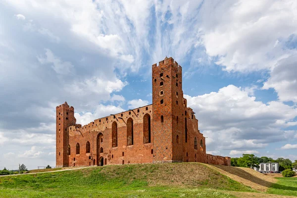 Teutonic Castle Radzyn Chelminski Poland — Zdjęcie stockowe