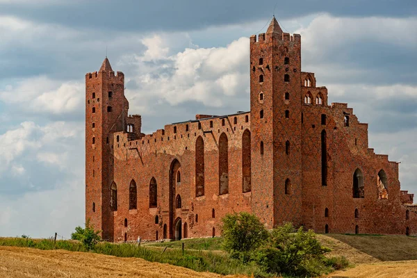 Teutonic Castle Radzyn Chelminski Poland — Stock Photo, Image