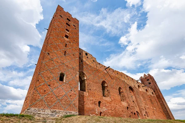 Teutonic Castle Radzyn Chelminski Poland — Stockfoto