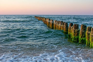 Polish beach on the Baltic Sea.
