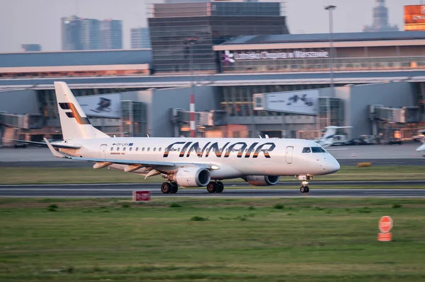 Finnair Finlands Nationella Flygbolag — Stockfoto