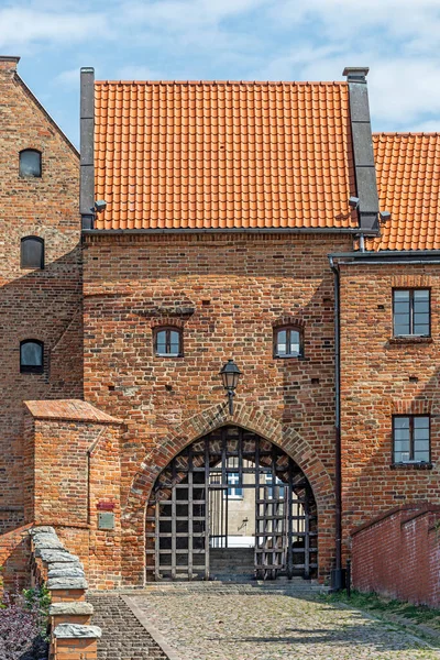 Waterpoort Grudziadz Polen — Stockfoto