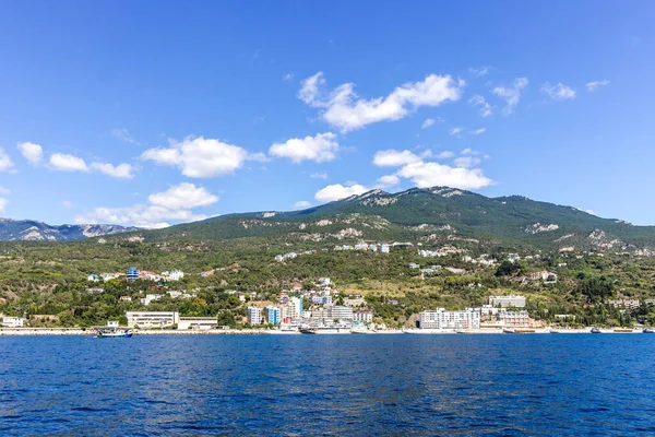 Southern Coast Crimea View Sea Sea Coast Yalta Storm — Stock Fotó