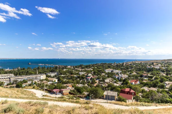 Feodosia. Crimea. Mithridates. View of the city from the observation deck.