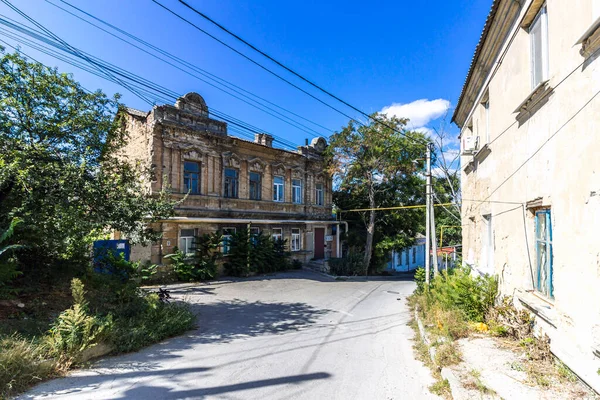 Feodosia. Crimea. Streets of the city. 