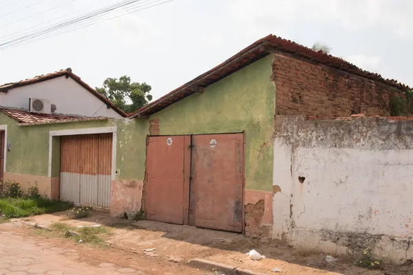 Carolina Maranhao Brasilien September 2021 Old Rundown Abandon Building Homes — Stockfoto