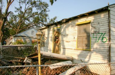 New Orleans, Louisiana, 26 Haziran 2006: Ağustos 2005 'te Dokuzuncu Koğuşta sıkışan Katrina Kasırgası sonrası