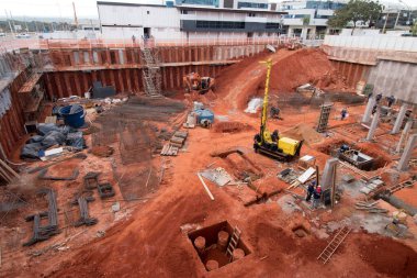 Brasilia, Brezilya 13 Haziran 2022 Yeni Ticari ve Apartman İnşaatı 511 blok Kuzeybatı Brasilia, diğer adıyla Setor Noroeste 