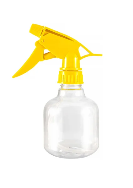 Pusty Spray Plastikowa Butelka Białym Tle Plik Ścieżką Wycinania — Zdjęcie stockowe