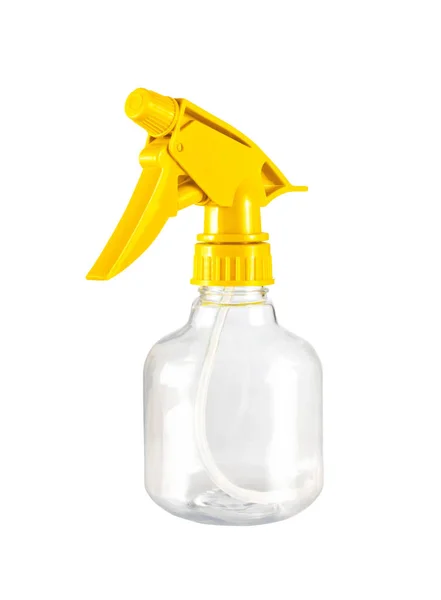 Pusty Spray Plastikowa Butelka Białym Tle Plik Ścieżką Wycinania — Zdjęcie stockowe