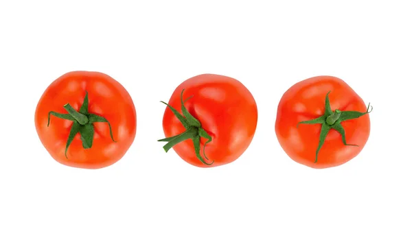 Fresh Tomato White Background File Clipping Path — Stok fotoğraf