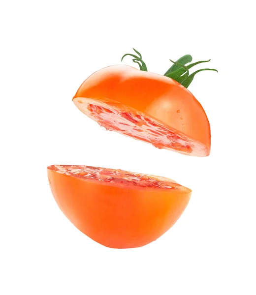 Fresh Tomato on White Background. File with Clipping Path.