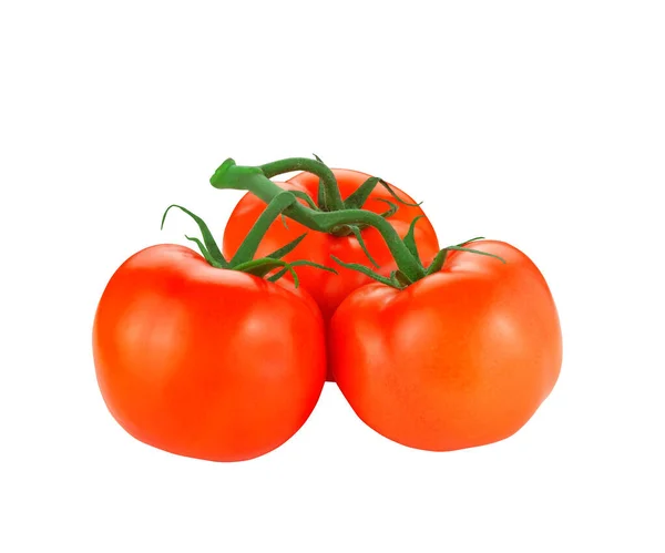 Fresh Tomato White Background File Clipping Path — Foto de Stock
