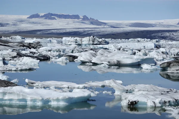 Jokulsarlon buz lagün, İzlanda. — Stok fotoğraf