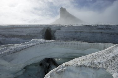 snaefellsjokull Buzulu, İzlanda.