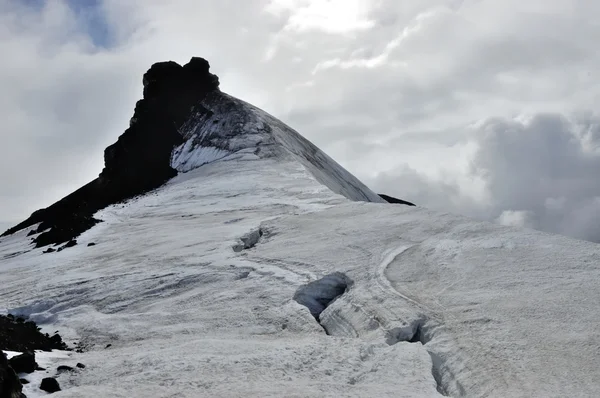 Vrchol sopky Snaefellsjokull. — Stock fotografie