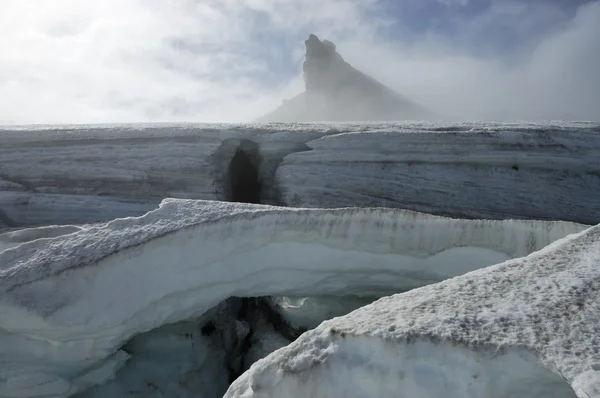 Glaciären Snaefellsjokull, Island. — Stockfoto