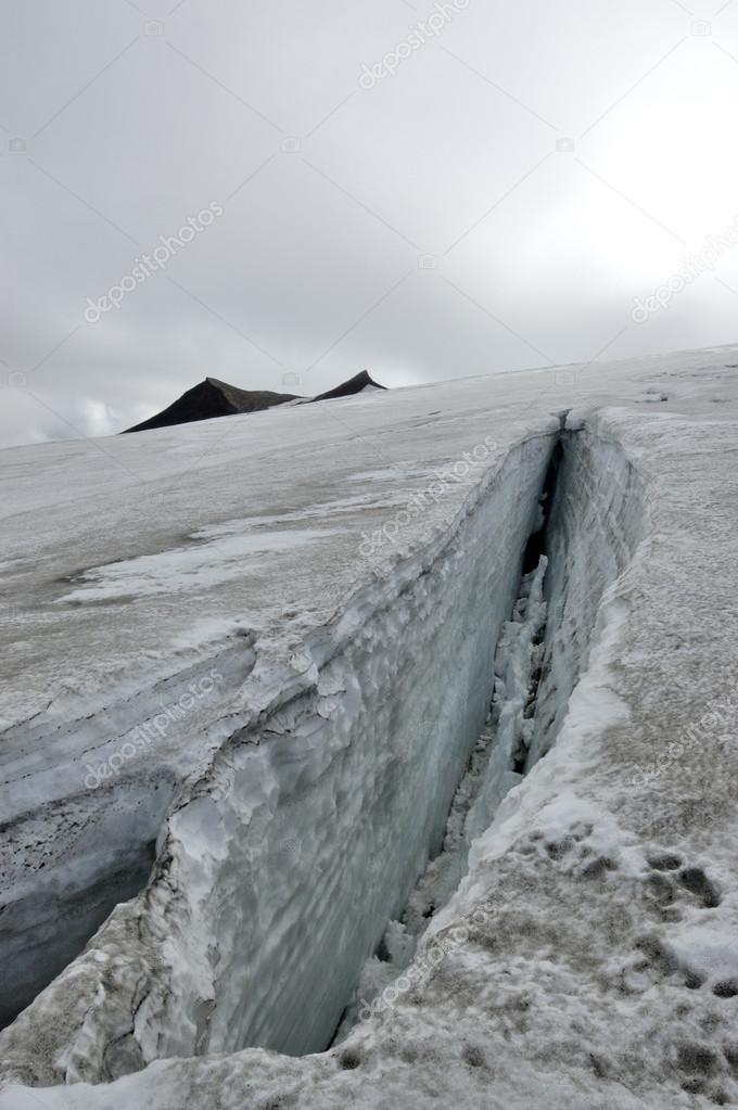 Snaefellsjokull glacier, Iceland.