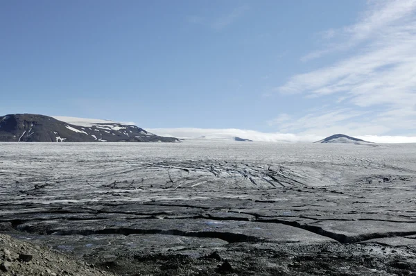 Vatnajokull ledovce, Island — Stock fotografie