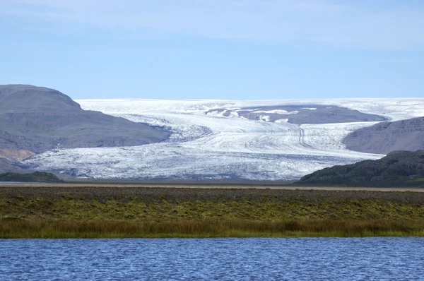 Geleira Vatnajokull na Islândia . — Fotografia de Stock