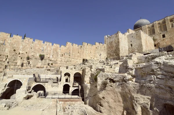 Città Vecchia di Gerusalemme, Israele . — Foto Stock