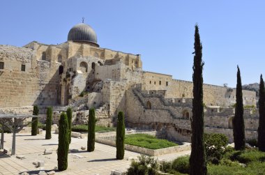 eski şehir Kudüs, İsrail.