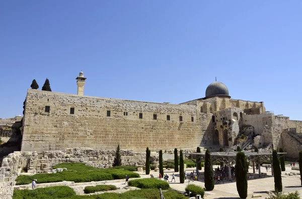 Gamla staden i jerusalem, israel. — Stockfoto