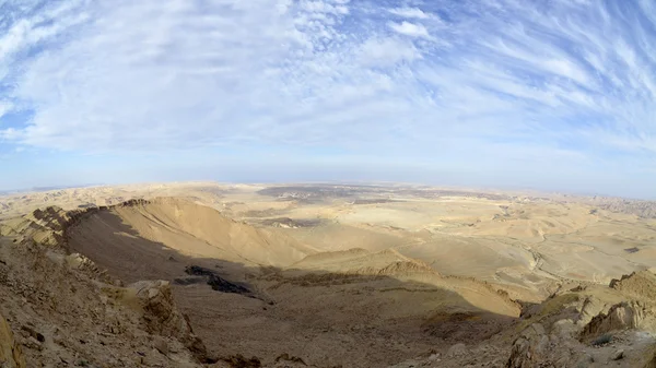 Negev desert landscape. — Stock Photo, Image