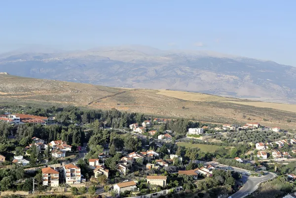 Metula aldeia paisagem, Israel — Fotografia de Stock