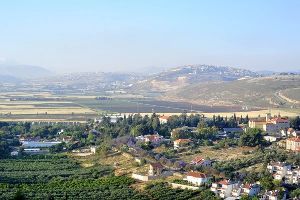 Paisaje del pueblo de Metula, Israel — Foto de Stock