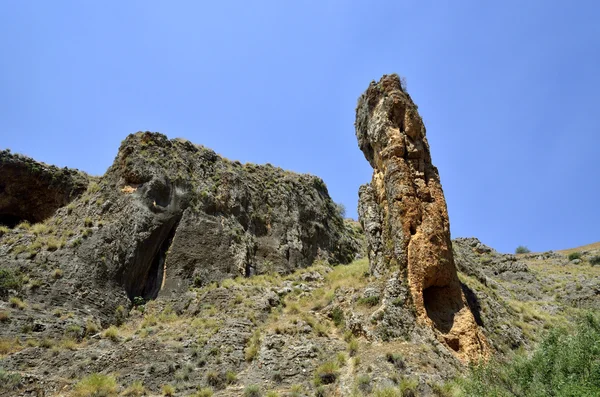 Torre de roca en Galilea, Israel — Foto de Stock