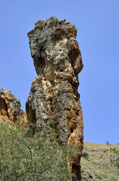 Torre de rocha na Galiléia, Israel — Fotografia de Stock