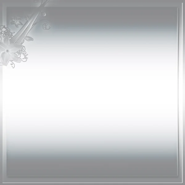 Grey flower background — Stock Photo, Image