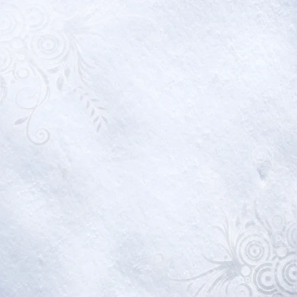 Snow flower back — Stock Photo, Image