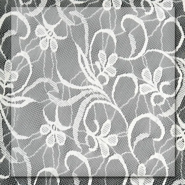 Black & white lace — Stock Photo, Image